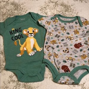 💙baby boy Disney lion king onesies💙